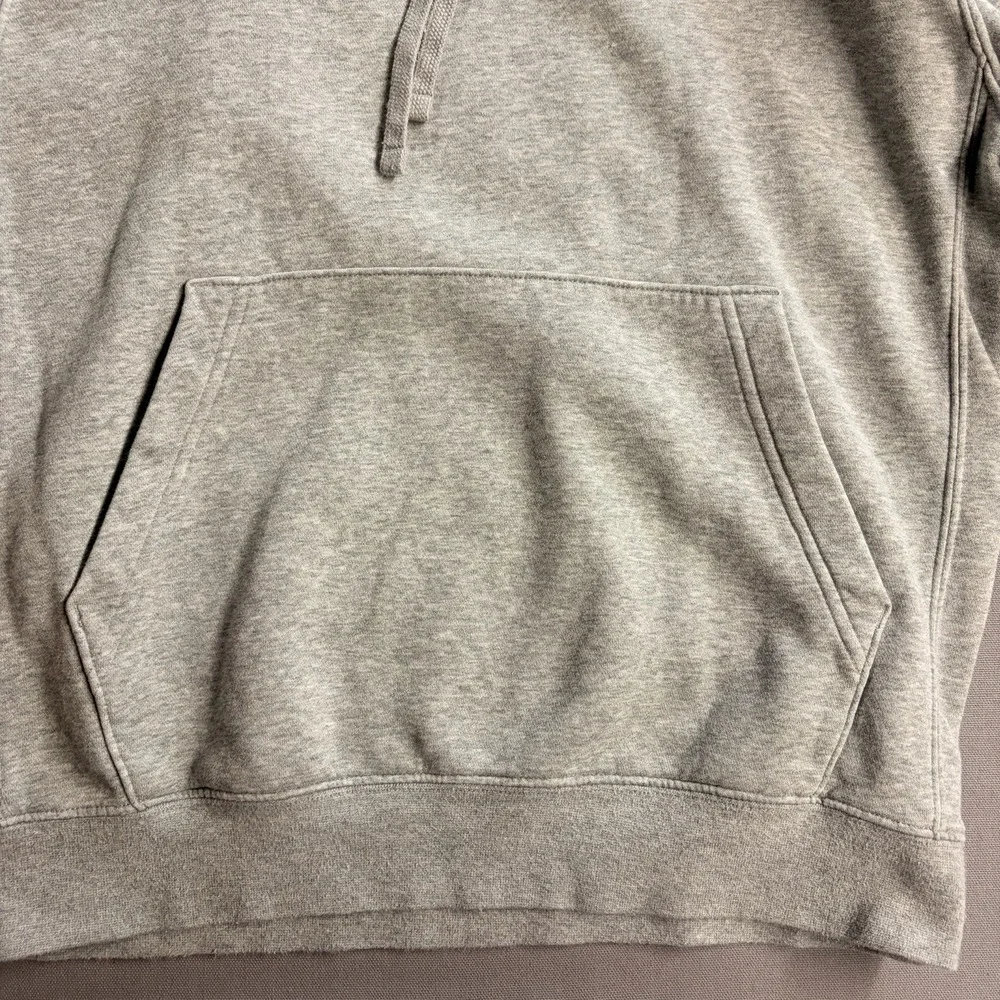 Nike Sportswear Women’s Small Gray Fleece Pullover Hoodie Mini Swoosh Logo